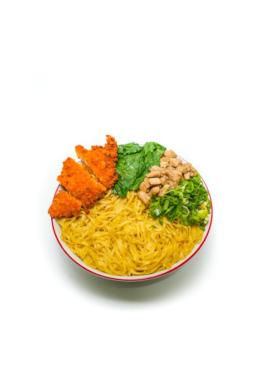 Mie Ayam Katsu Halus
